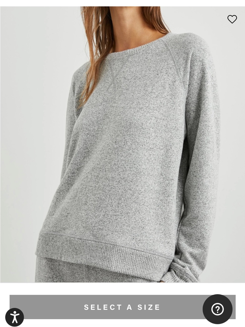 Rails Callahan Sweatshirt - Grey Crewneck
